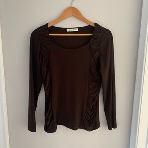 ✨4 for $10 ✨ Laura Petites Brown Blouse